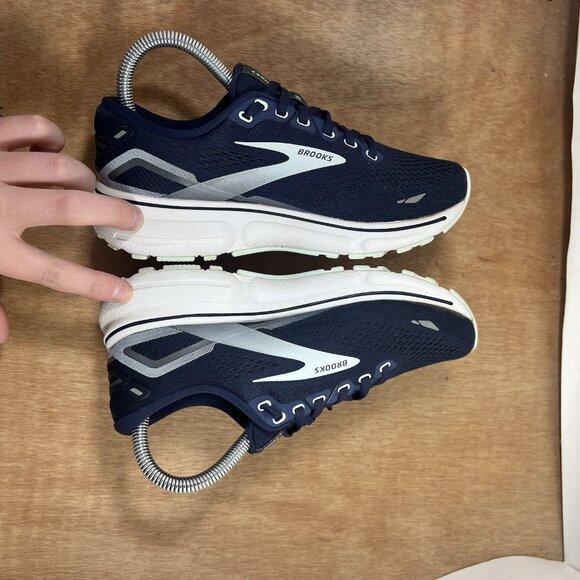 Brooks Ghost 15 Womens Size 6 Blue Shoes Running Athletic Sneakers - Picture 6 of 9